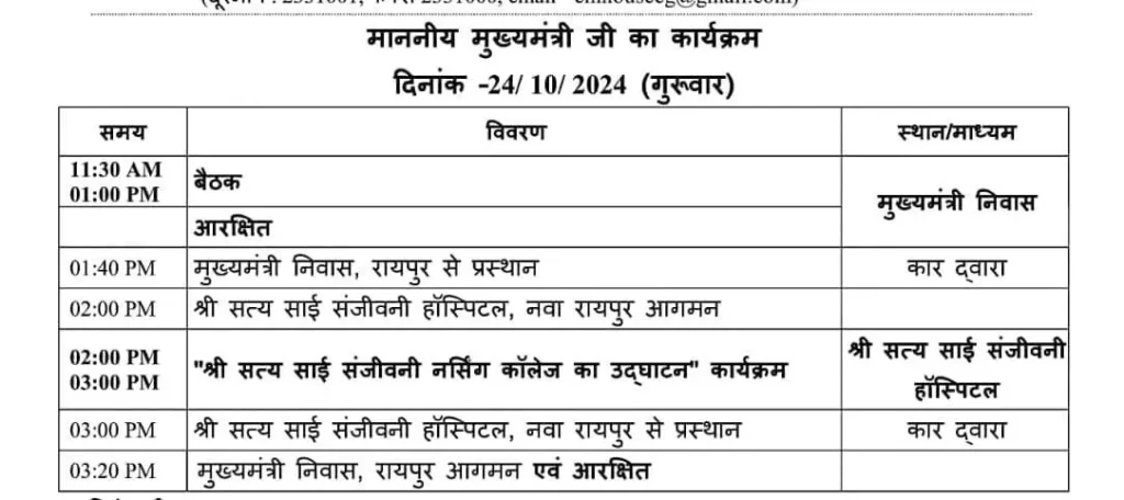 CM विष्णुदेव साय ,अहम बैठक, रायपुर, मुख्यमंत्री विष्णुदेव, सीएम हाउस ,सत्य साईं संजीवनी नर्सिंग कॉलेज, उद्घाटन ,CM Vishnudev Sai, Important meeting, Raipur, Chief Minister Vishnudev, CM House, Satya Sai Sanjeevani Nursing College, inauguration,